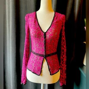 Vintage Betsey Johnson Sweater Coverup